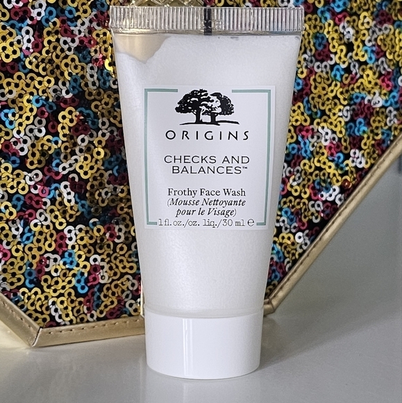 🟢 3 for $30 🟢  ORIGINS CHECKS & BALANCES FROTHY FACE WASH - Picture 1 of 7
